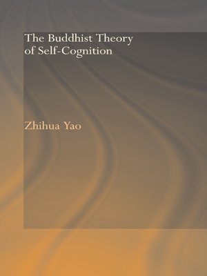 cover image of The Buddhist Theory of Self-Cognition